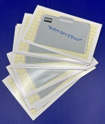 2010 Hasbro The Office Monopoly Replacement Part - 16 "Rudit-Dit-D'Doo!" Cards - Image 1 of 2