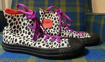 Zapatillas altas para mujer Converse Chuck Taylor All Star Animal con estampado LPRD talla 6 Foto 1 de 4