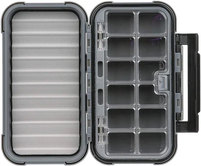 3936CR Cinta Azul Impermeable Mosca Caja - Grande - Compartimento/Espuma Ondulada Foto 1 de 2