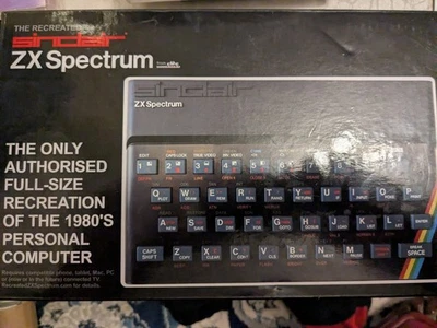 The Recreated Sinclair ZX Spectrum (2016 Kickstarter) - come nuovo, nella scatola originale,  - Immagine 1 di 4