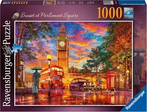 Ravensburger 17141 Jigsaw Puzzle 1000 pcs. London Sunset at Parliament 70 x 50cm - Picture 1 of 6