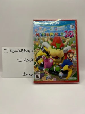 Mario Party 10 (Nintendo Wii U) - New Factory Sealed - W/ Box Protector - Image 1 of 4