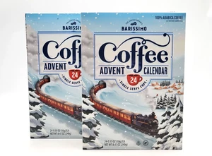 Aldi Kaffee Adventskalender Barissimo Holiday 24 Einzelportionen 2 Stück - Bild 1 von 6