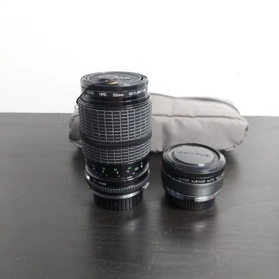 Vintage Sigma Zoom-K 35-135mm f/3.5-4.5 Lens Macro 55mm w/ 2X Teleconverter - Image 1 of 4