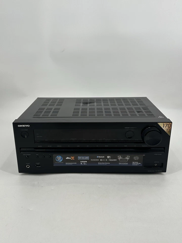 Onkyo TX-NR626 7.2 Ch HDMI 4K WiFi Bluetooth Home Theater Receiver Stereo PARTS - Image 1 of 4