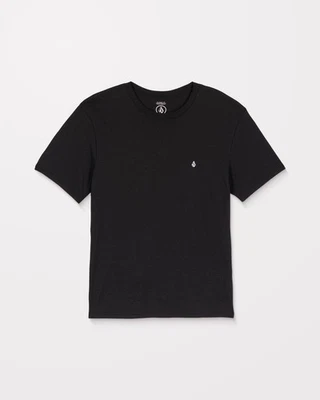 VOLCOM - Mens Stone Blanks T-Shirt - Black - Casual Short Sleeve Tee - Image 1 of 4