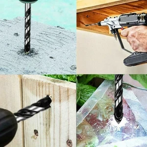 Trapano Triangolare in Carburo di Precisione per Marmo Vetro Ceramica Set 5 Pezzi - Foto 1 di 14