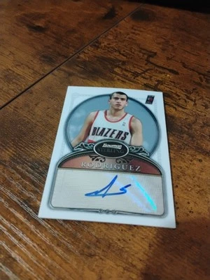 2006-07 Bowman Sterling Sergio Rodriguez #83 Rookie Autograph RC $$$ - Image 1 of 2