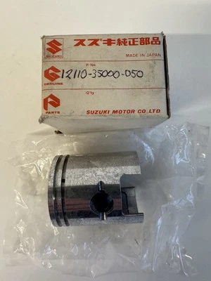 SUZUKI OEM NOS PISTÓN EXTREMO SUPERIOR TS50 AS50 RV50 12110-35000-050 Foto 1 de 4