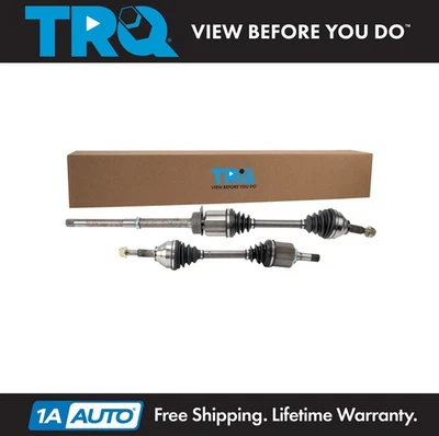 TRQ Front CV Axle Shaft Set For 2011-2014 Ford Explorer Foto 1 de 4