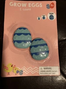 2 Count Grow Eggs, Toy For Kids 3+ ,New Sealed - Picture 1 of 1