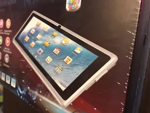 KOCASO 7" TABLET WITH JELLY BEAN ANDROID DUEL CORE-HD-DUAL CAMERA 512MB 4GB - Picture 1 of 7
