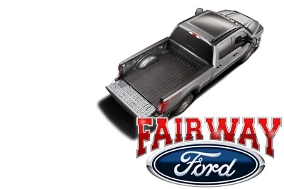 17 thru 26 F-250 F-350 Super Duty OEM Ford Heavy Duty Rubber Bed Mat 6-3/4' Foot - Image 1 of 3