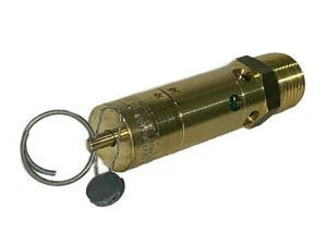 SAFETY VALVE - SN50 PNEUMATIC 1/2" NPT 200 PSI ASME CERTIFIED - Picture 1 of 1