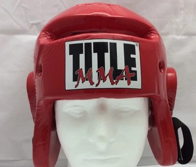 Title MMA Kick Boxing Kickboxing Training Head Gear USSSA Size Small Protective - Image 1 of 4