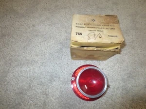 1961 Pontiac Bonneville NORS LH Stop & Tail Lamp Lens 5952075 - Picture 1 of 2