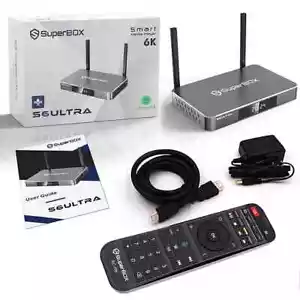 SuperBox S6 Ultra Android TV Box (2025 Limited Version) Authorized Distributor - Picture 1 of 5