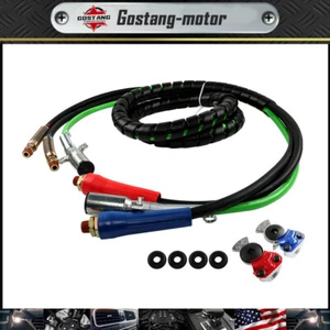 Conjunto de mangueras de línea de aire 3 en 1 para remolque tractor semirremolque 12 pies - Imagen 1 de 10