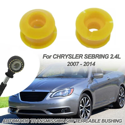 2X For Chrysler Sebring Transmission Shift Cable Repair Bushing Kit Easy Install - Image 1 of 4