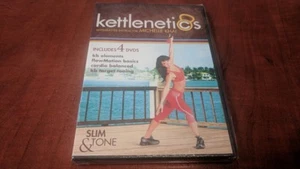 KETTLENETICS WITH MASTER INSTRUCTOR MICHELLE KHAI 4-DVD SET BRAND NEW SEALED Shi - Picture 1 of 4