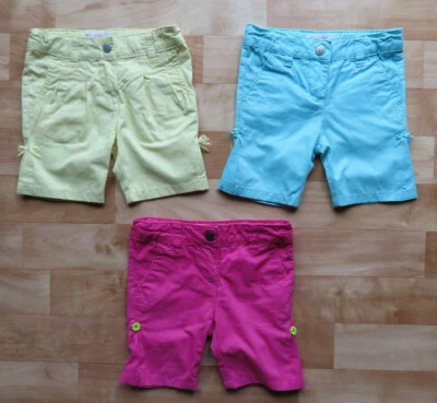 Drei Mädchen Shorts Gr. 74 - 80 von ImpiDimpi - Bild 1 von 3