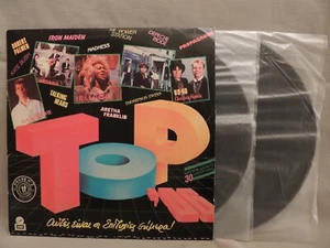 Double LP ultra rare TOP 1986 30 hits by great singers Virgin EMI - Picture 1 of 9