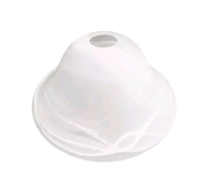 Vetro di ricambio diffusore paralume bianco E14 per lampadari abatjour applique - Image 1 of 4