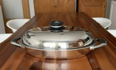 Original AMC Starline Fisch/Fleischpfanne/Deckel Induktion .3,5L 53Lx27Bx15H - Bild 1 von 4