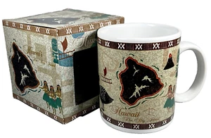 Hawaii The Big Island Coffee Cup Mug Island Heritage, Honolulu, Hawaii 1999 NIB - Picture 1 of 15