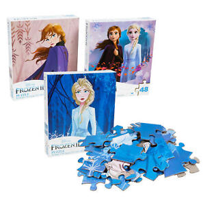 Frozen II Puzzle (1) Disney Anna Elsa - 48 pieces - New Kids Girls Jigsaw Gift