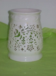 CRABTREE & EVELYN RETICULATE PORCELAIN SIMMERING POT - Picture 1 of 6