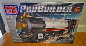 MEGA BLOKS ProBuilder #9778 STEAM EXPRESS Locomotive Master Series - Picture 1 of 6
