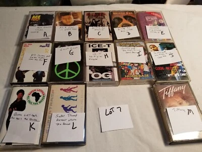 Cassette Tape Mix Tiffany Britney Fox Ace Frehley Super Tramp 80s Your Choice #7 - Image 1 of 4