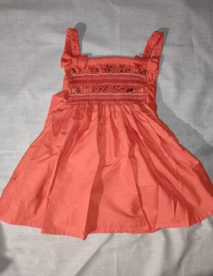 Robe Smock Bretelles Taille 5/6ans couleur au choix  SoaArtShop - Photo 1/3