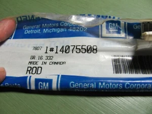 NOS GM 14075508 Left Rear Door Release Handle Rod 1985-1993 Astro Safari - Picture 1 of 2