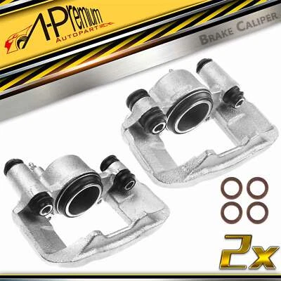 A-Premium 2x 盘式制动卡钳前部适用于起亚里约 2001 2002 福特 Aspire 94-97 — 第 1/4 张图片