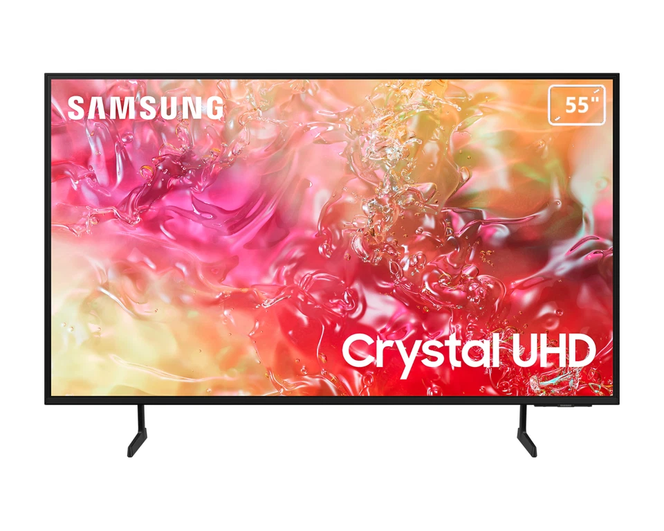 #0FU Televisore TV Smart TV Samsung 55" Led Ultra HD 4K DVB-T2 WiFi UE55DU7172 - Image 1 of 4