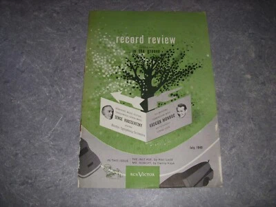 RECORD REVIEW/IN THE GROOVE Magazine, JULY 1949, THE JAZZ AGE BY ALAN LADD! Foto 1 de 4