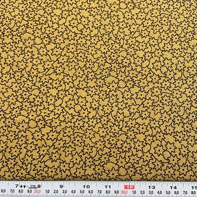 Telas vintage Stitches Thimbleberries RJR 2005 algodón dorado por media yarda Foto 1 de 2