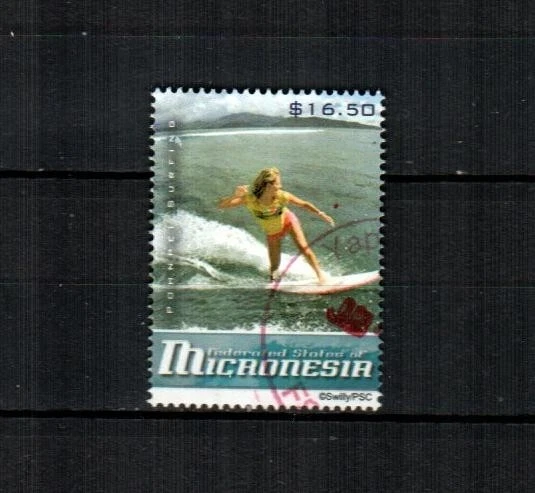 MICRONESIA Scott's 799 ( 1v ) Surfer F/VF Used ( 2009 ) - Image 1 of 1