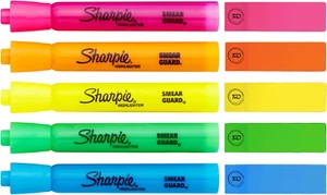 Highlighters, 5Pk Fluorescent Highlighters Assorted Colors. Great Bible and Pens - Picture 1 of 4