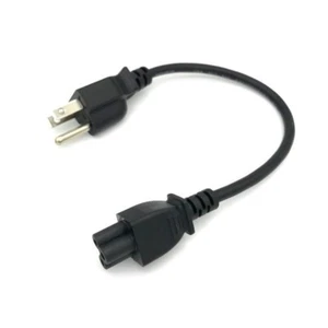 1 Feet DC AC Power Cord Cable only for Toshiba Dell HP ACER IBM Laptop Notebook - Picture 1 of 1