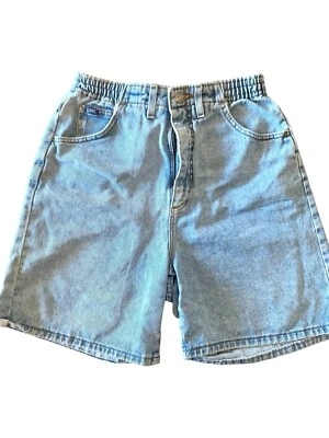Pantalones cortos vaqueros vintage LEE para mujer 24x6 mamá tiro alto R7 Foto 1 de 4