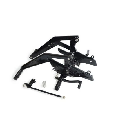 CNC Front Rearset Foot pegs Rear set For Kawasaki Ninja 650R ER-6F ER-6N 2012-13 - Image 1 of 4
