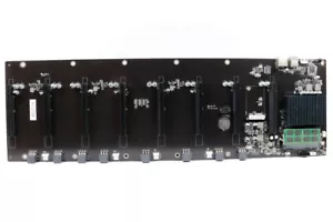 3865-8E-65M V3.0 8 GPU Minería Placa Madre Kit con CPU y RAM | Envío Rápido, EE. UU.... - Imagen 1 de 3