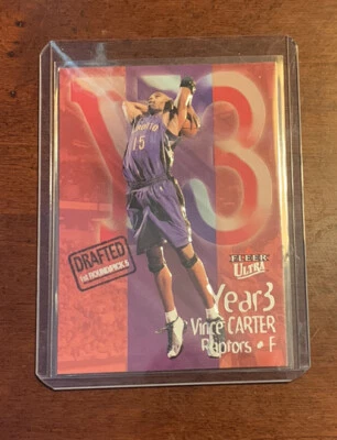 2000-01 Fleer Ultra Year 3 Vince Carter #9YT - Image 1 of 2