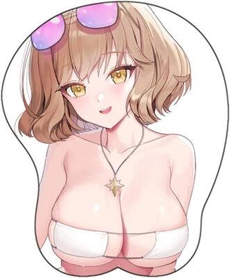 Anime Mouse pad Anis Anime Design 3D Ergonomic Mouse Pad with Wrist Rest – Soft - Image 1 of 4