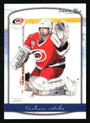 Arturs Irbe 1999-00 Topps Premier Plus #55 HOCKEY Card - Image 1 of 2