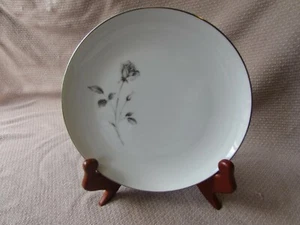 Society Fine China - Shadow Rose - 7.5 inch  plate - Picture 1 of 7