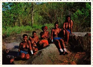 PC DESNUDOS ÉTNICOS NIÑAS ZULÚ SUDAFRICA (a62549) - Imagen 1 de 2